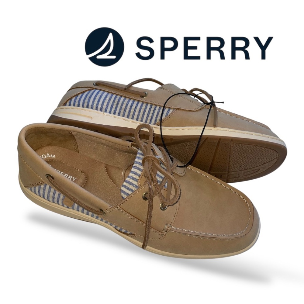 Womens Sperry Boat Shoes Whalefish - Nubuck Size 9.5 NWOT